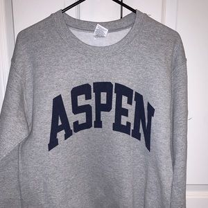 Aspen sweatshirt size small Grey